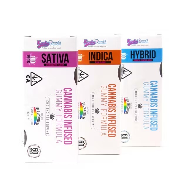 100MG Gummies - Kushy Punch