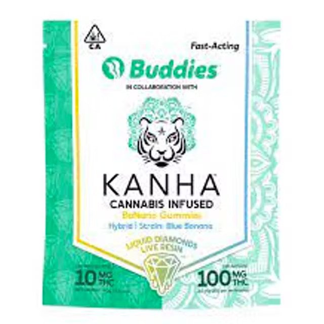 100mg Live Resin Gummies - Kanha