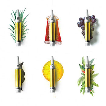 Vape cartridges in a variety of flavors near Granada Hills CA.
