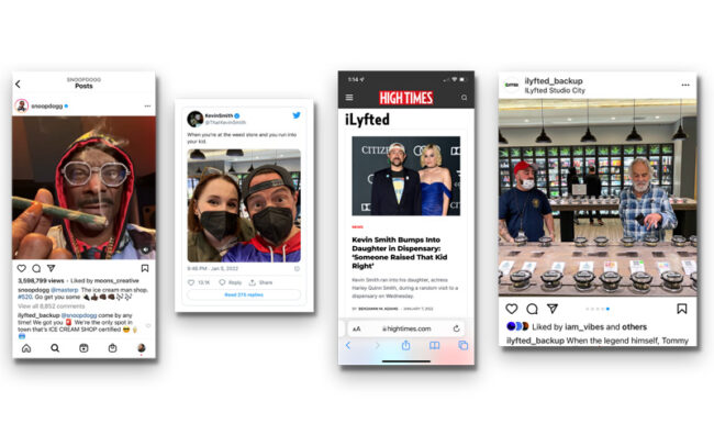 Snoop-Dogg,-Kevin-Smith,-Tommy-Chong-share-their-iLYFTED-dispensary-visit-on-Instagram